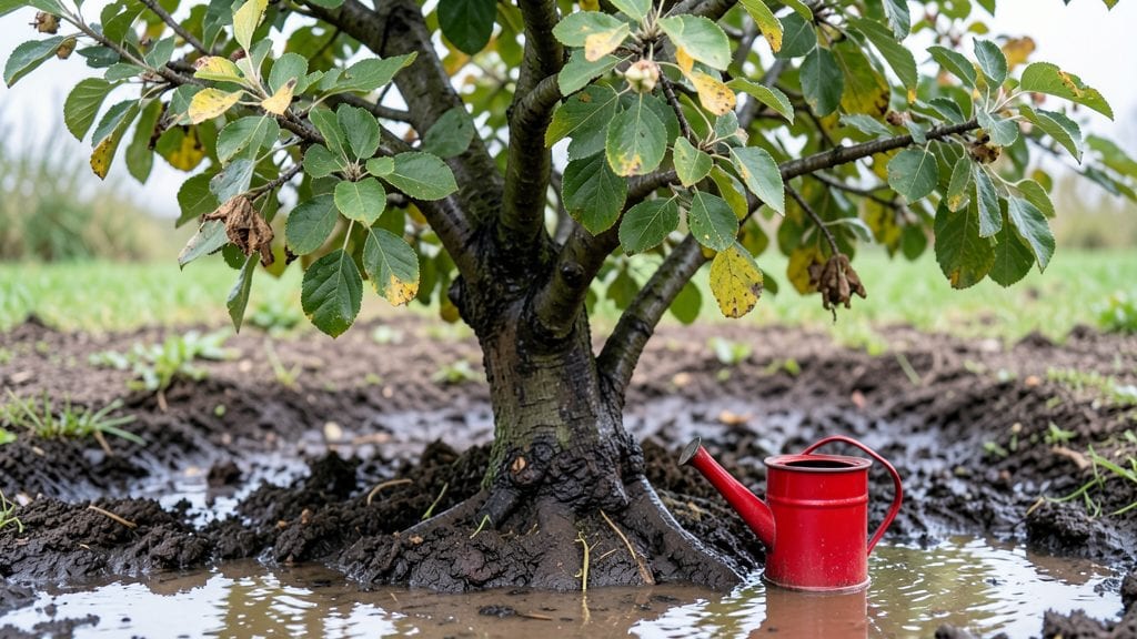 Apple Tree Overwatering: Root Rot Rescue in 3 Simple Steps