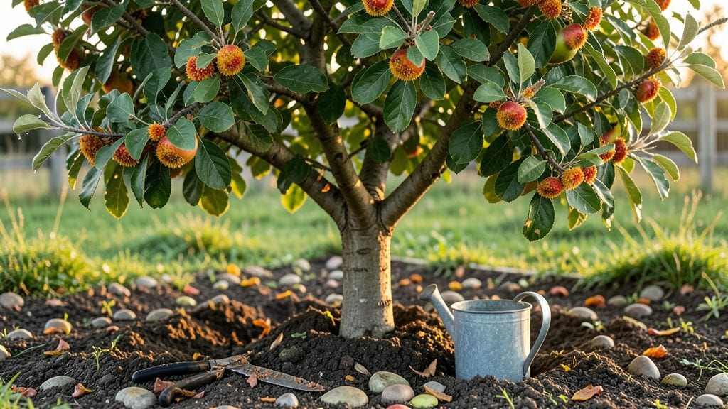 Apple Tree Rust Treatment: Organic Fungicide Spray for Healthy Leaves