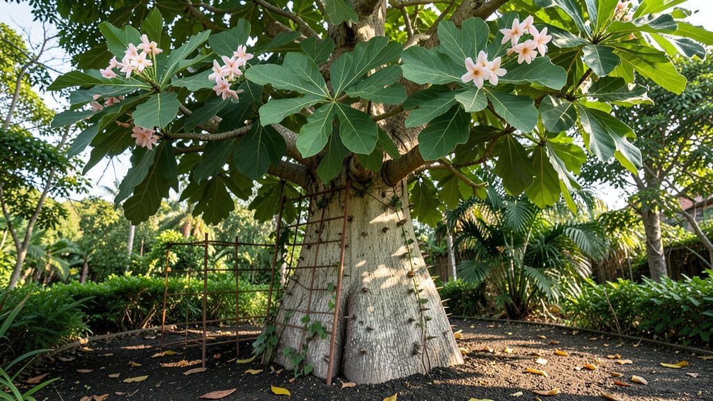 Ceiba Tree Bloom: Tropical Canopy in Your Backyard