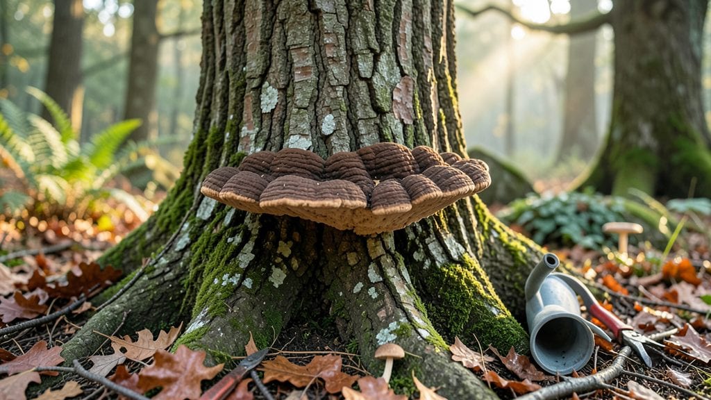 Fungi On Tree Trunks: Identifying and Removing Harmful Growth Safely