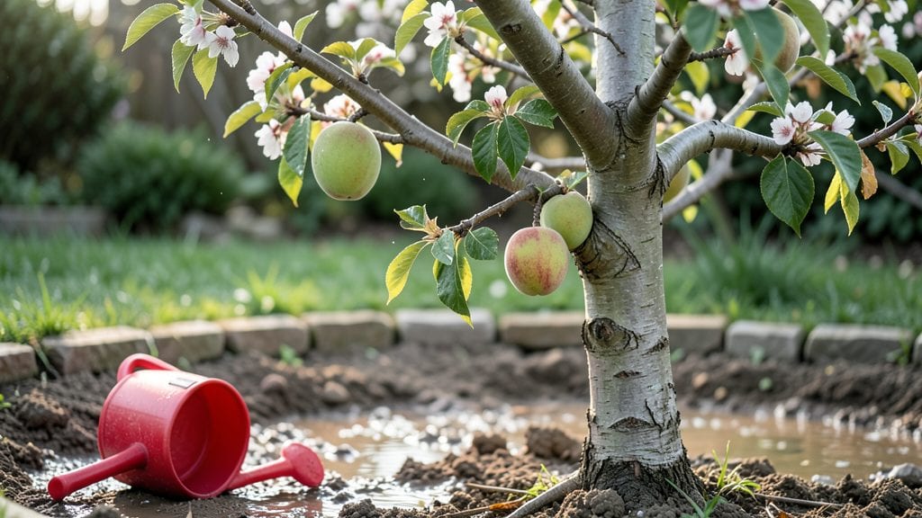 Peach Tree Overwatering: Yellow Leaves and Root Rot Rescue Guide