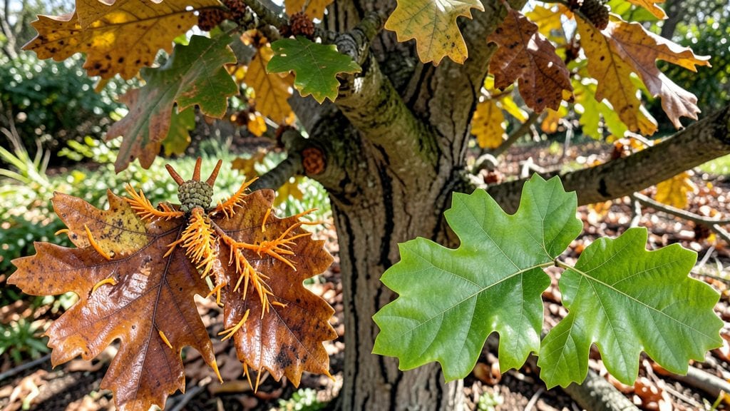 Rust in Trees: Natural Remedy for Leaf Spot Fungus